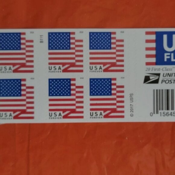 Flags 2018 Forever US Postage 50Booklet of 1000 stamps - Picture 3 of 11